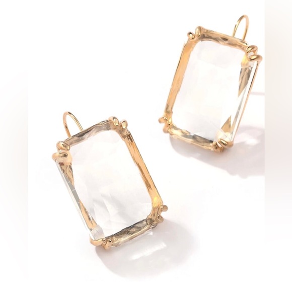 ✨3for$38 New Zara Faceted Crystal Drop Earrings - Picture 8 of 12